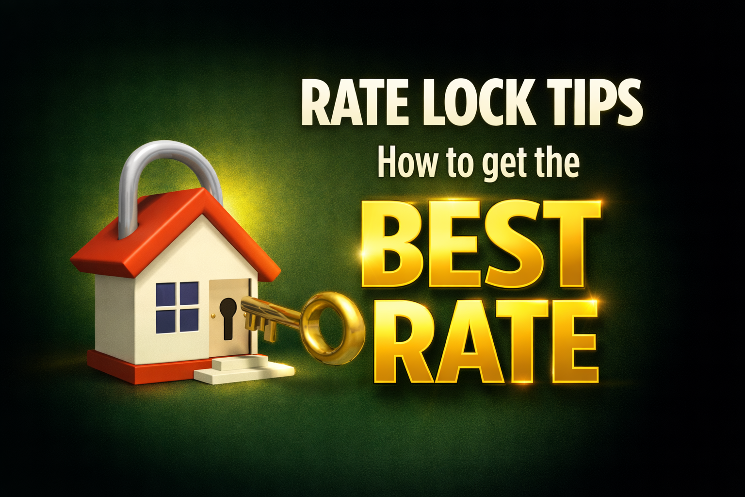 Rate Lock Tips to Help You Get the Best Rate