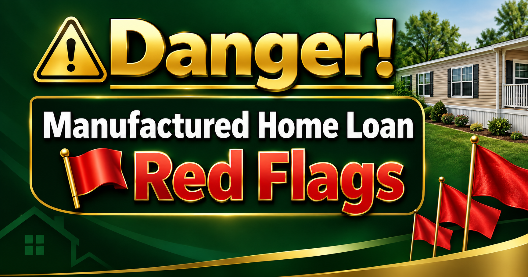 Manufactured Home Red Flags