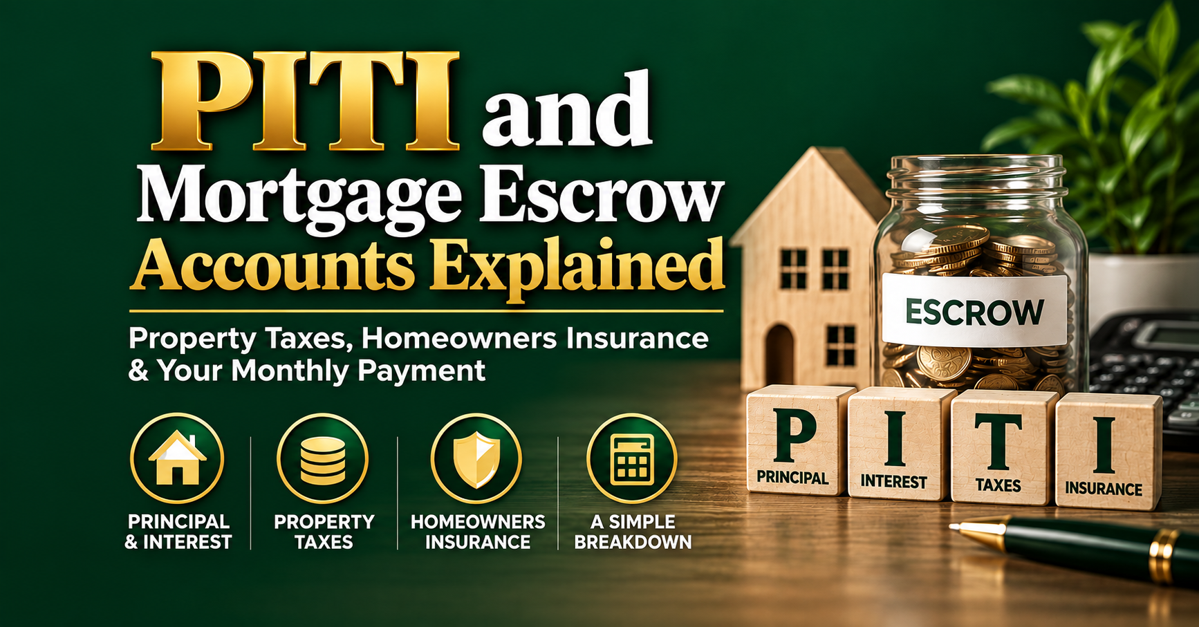PITI and what it means -mortgage payment explained