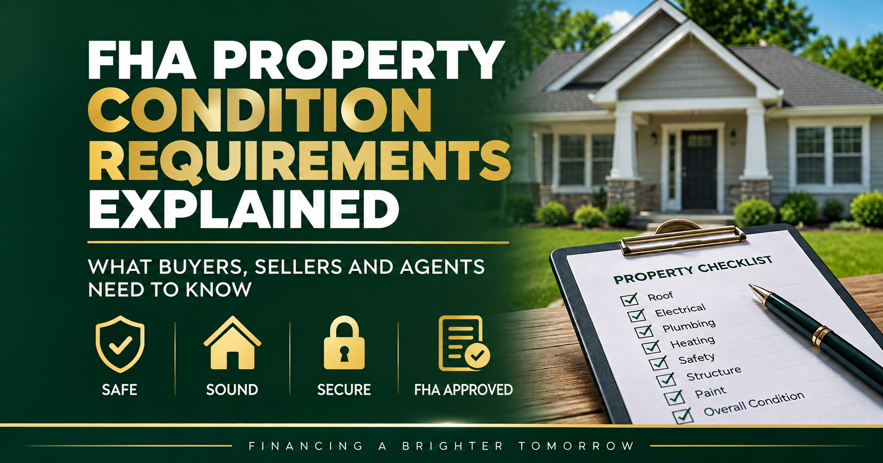 FHA Property Condition Requirements
