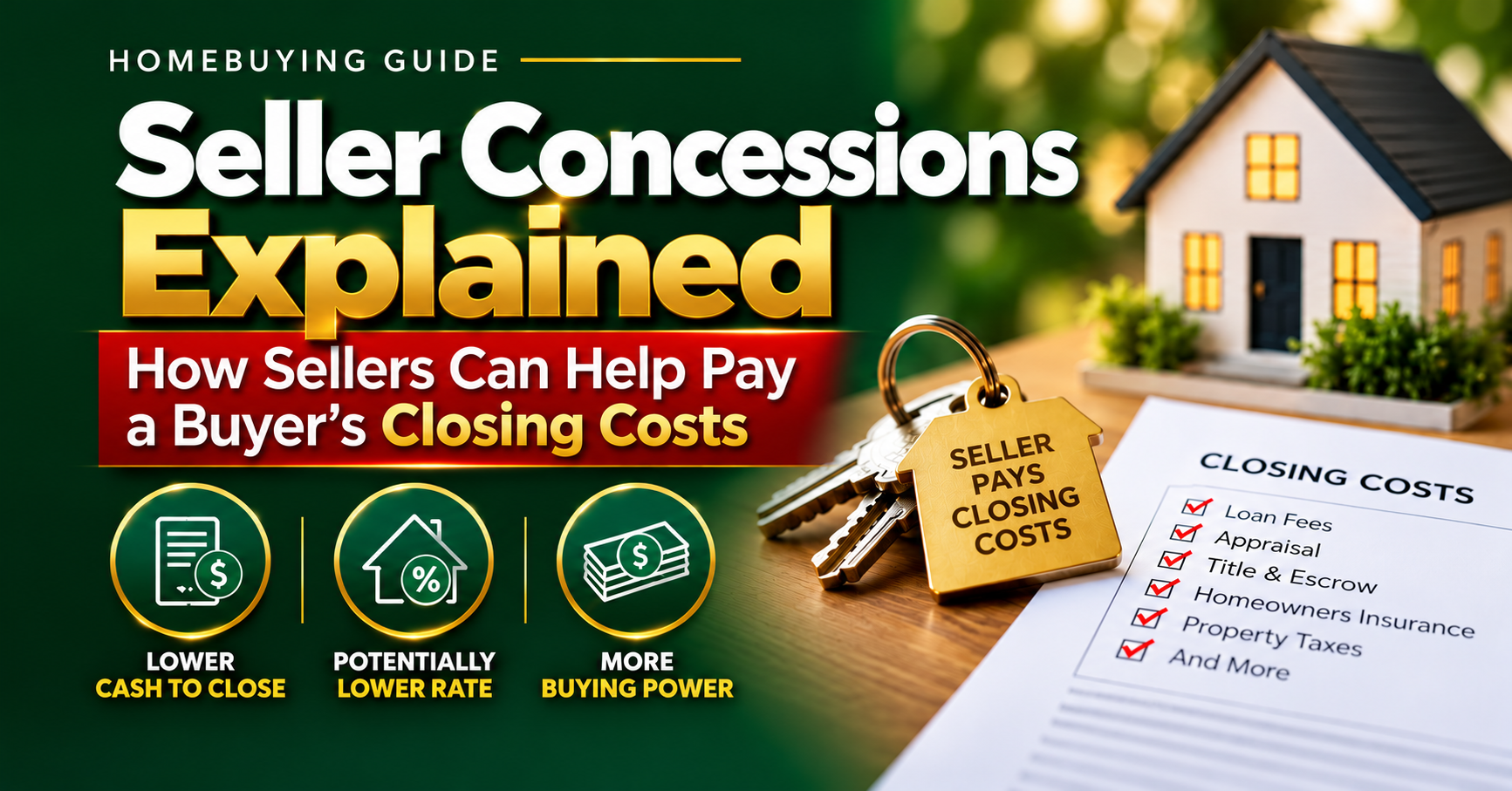 Seller Concessions- How It Works